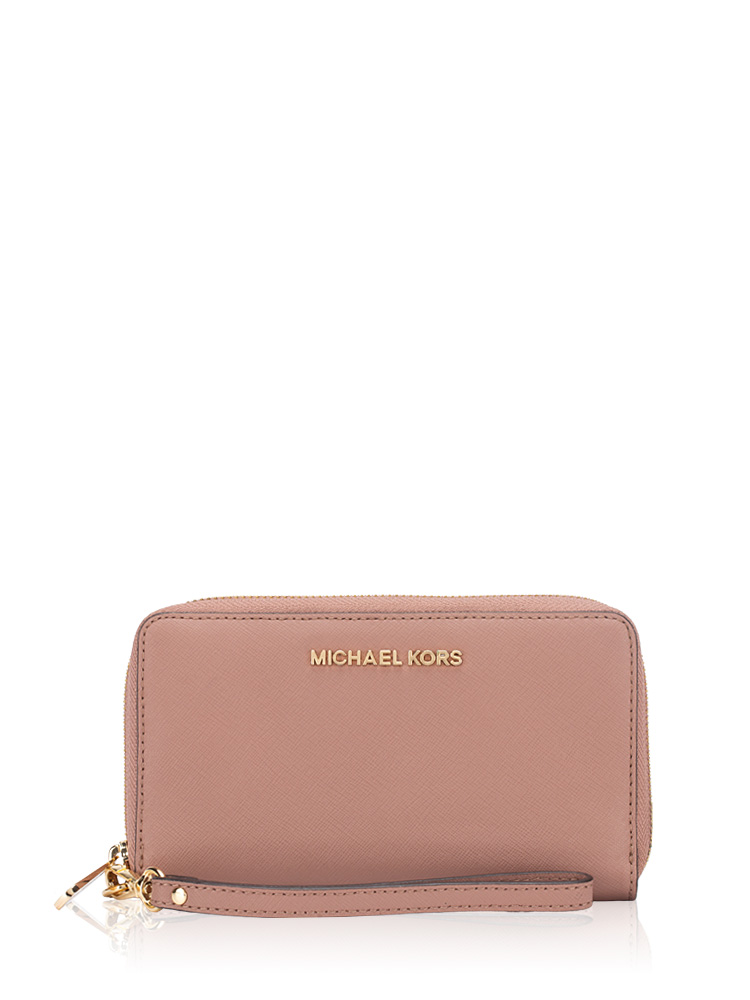 Jet Set Multifunction Phone Wallet Dusty Rose
