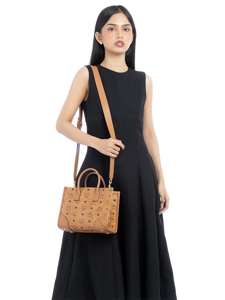 Visetos Munchen Small Tote Cognac