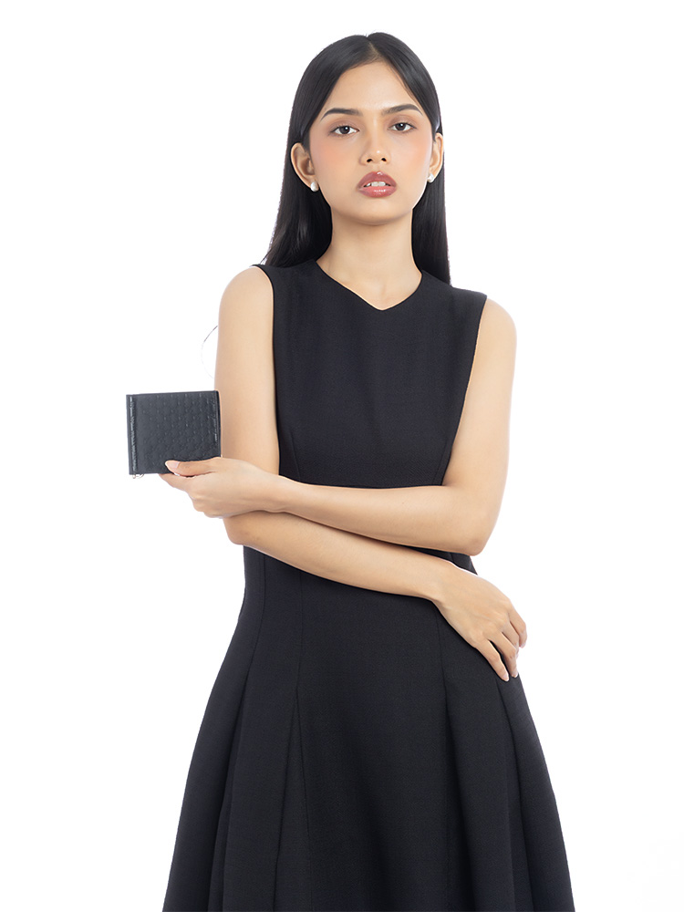 Microguccisima Money Clip Wallet Black