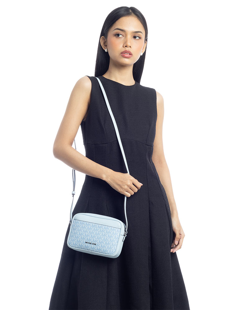Signature Jet Set Small Camera Bag Pale Ocean