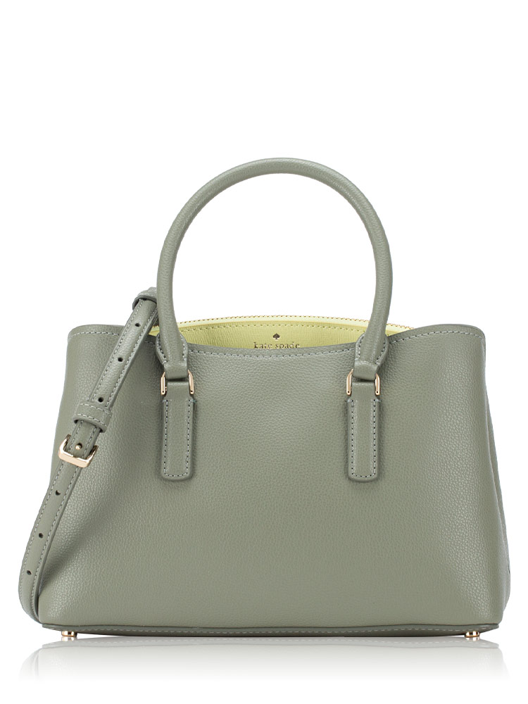 Thompson Street Colorblock Small Satchel Dusky Pine