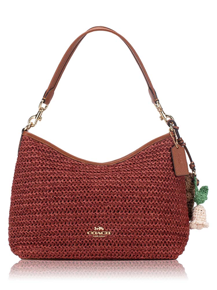CES23 Laurel With Charms Shoulder Bag Russet