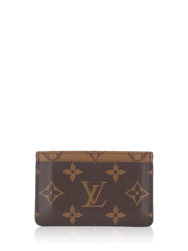 Reverse Monogram Card Holder