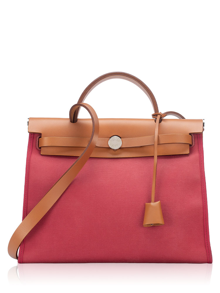 Vache Hunter Toile Herbag Zip 31 PM Ruby