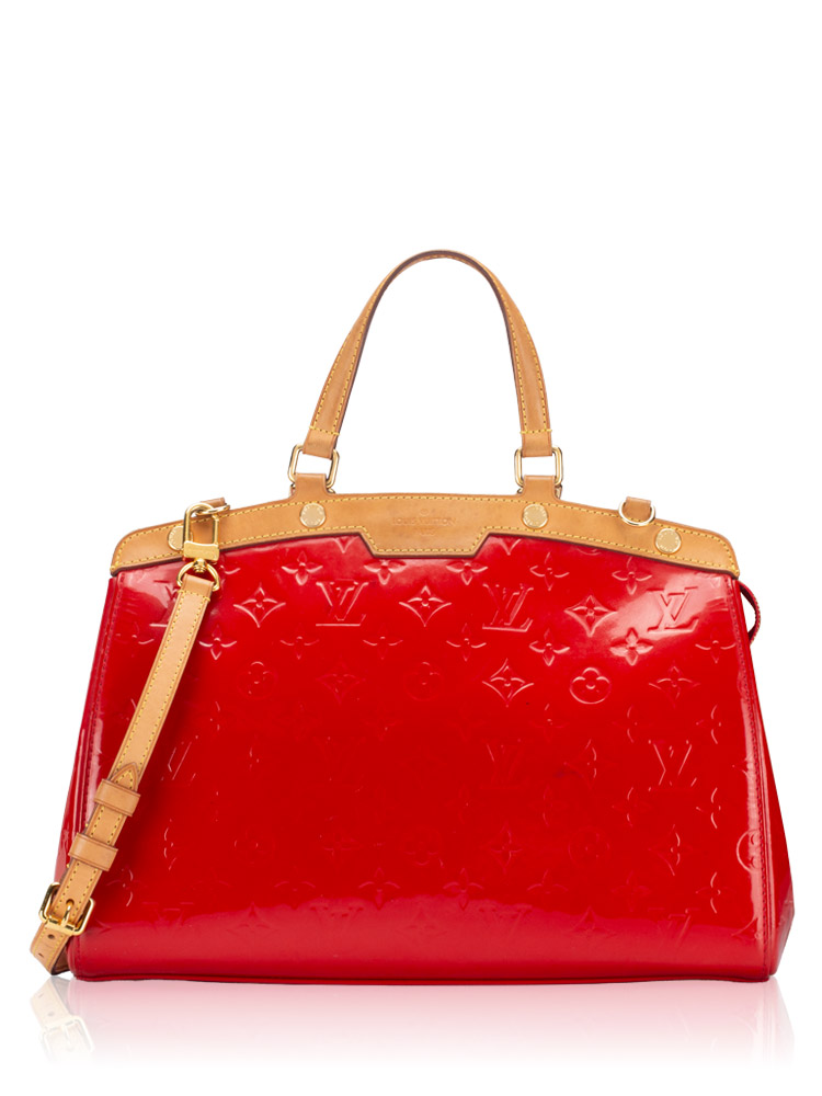 Monogram Vernis Brea MM Cerise