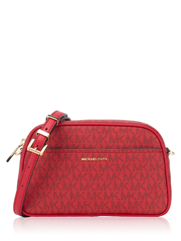 Signature Jet Set Small Camera Bag Crimson Multi
