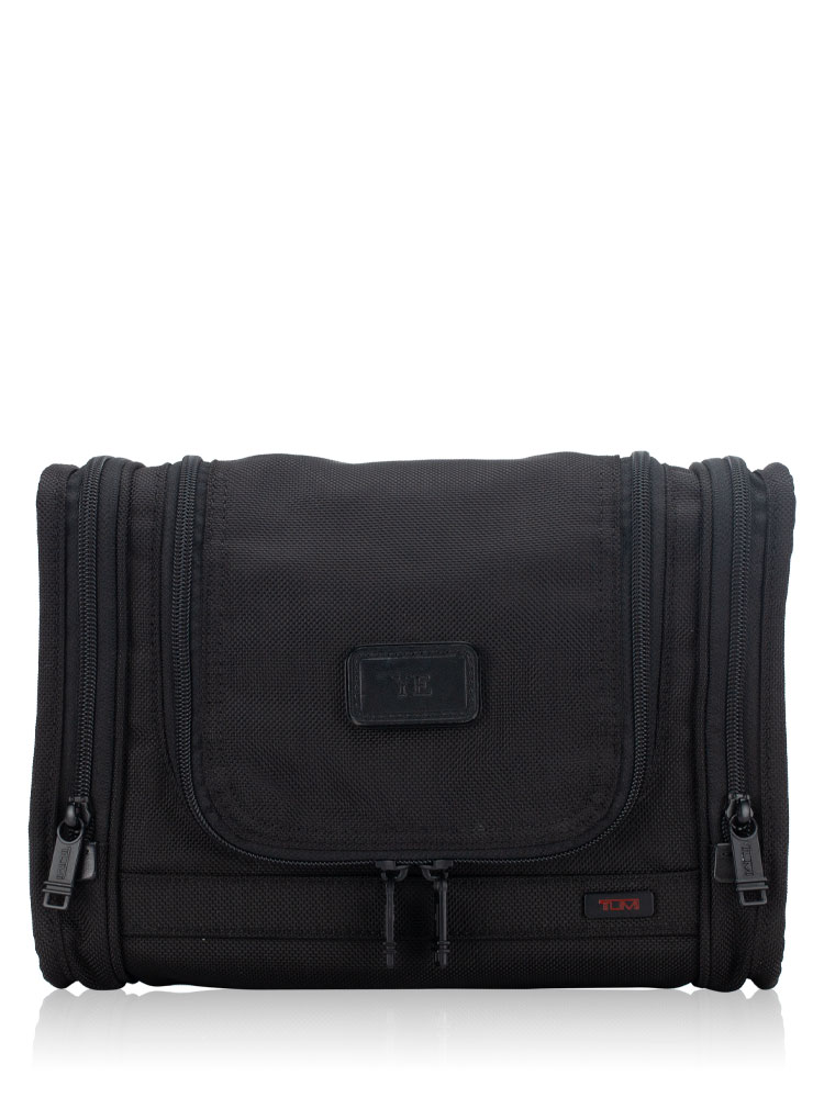 Alpha Hanging Travel Pouch Black