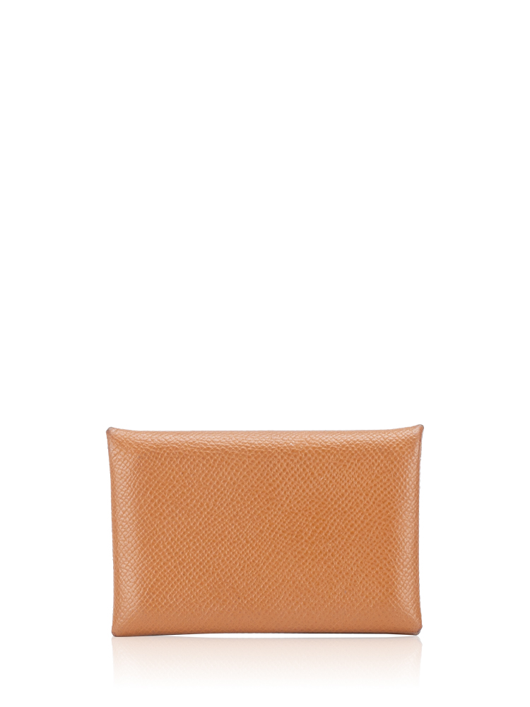 Epsom Calvi Card Case Gold