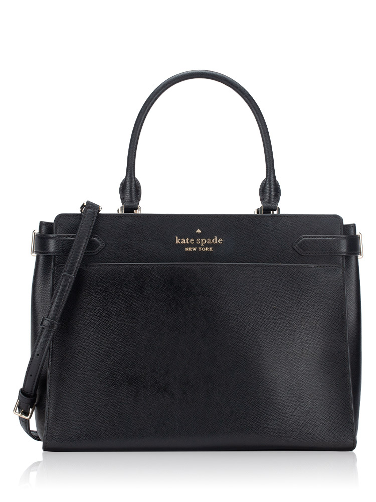 Staci Large Satchel Black