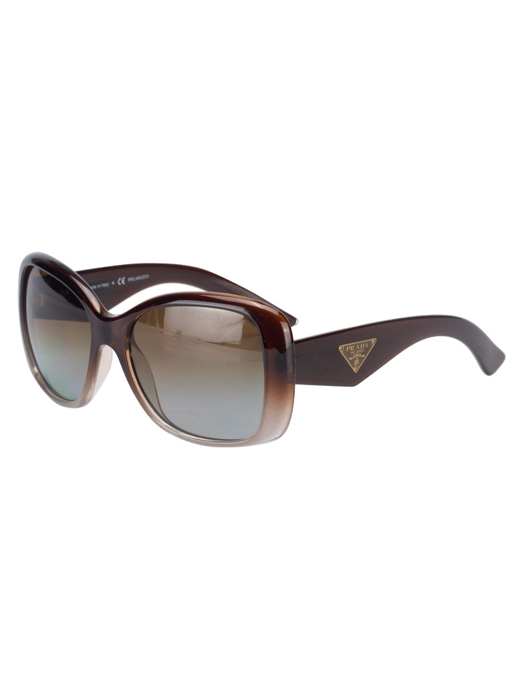 SPR32P Oversized Square Sunglasses Brown