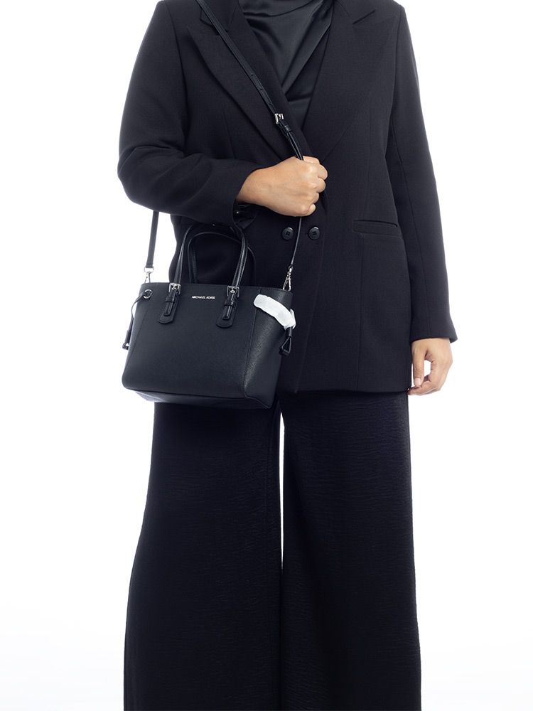 Voyager XS Zip Tote Black
