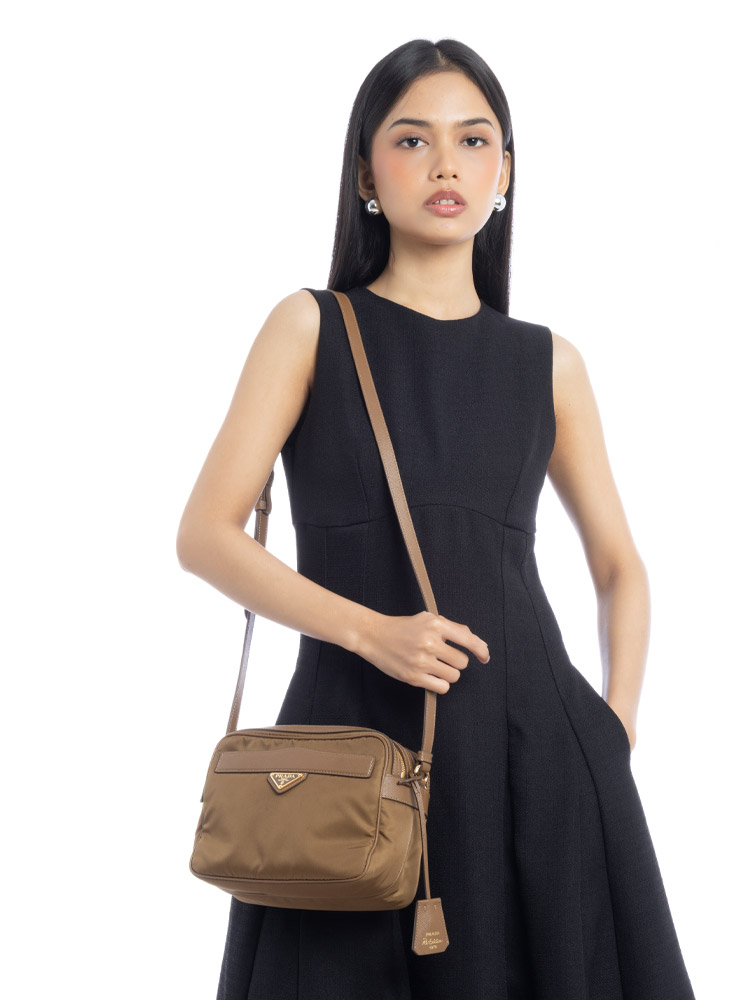 Tessuto Saffiano Re-Edition 1978 Messenger Bag Sughero