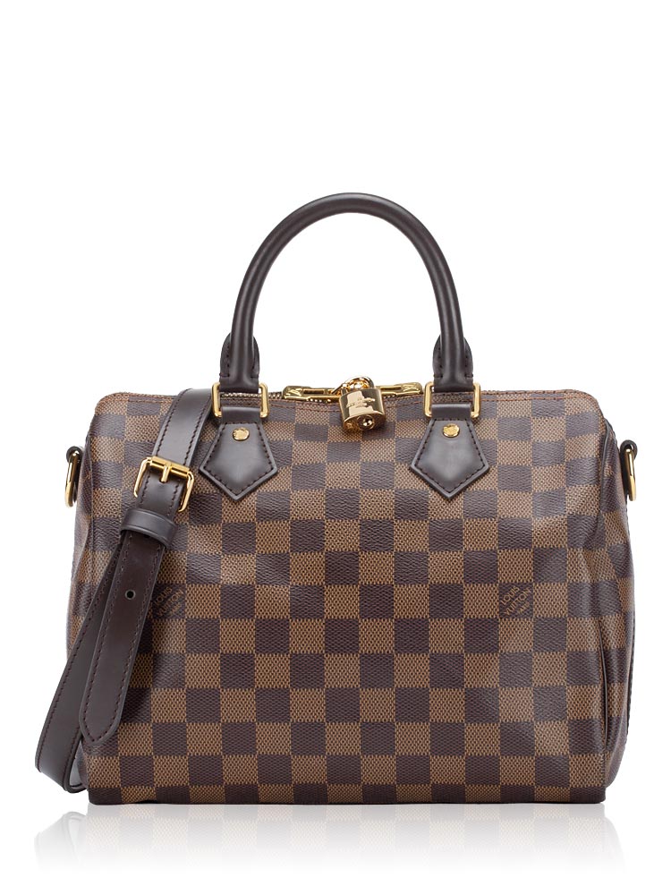 Damier Ebene Speedy 25 Bandouliere NM