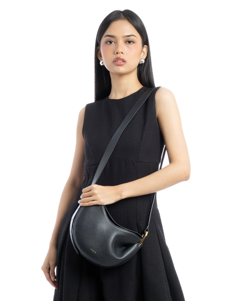 Textured Calfskin Tonca Black