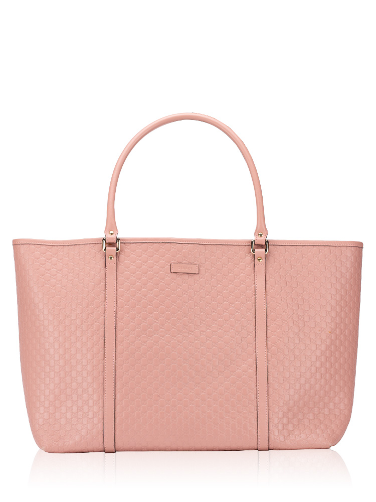 Microguccissima Large Joy Tote Soft Pink