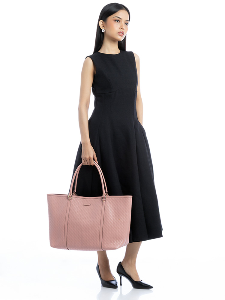 Microguccissima Large Joy Tote Soft Pink