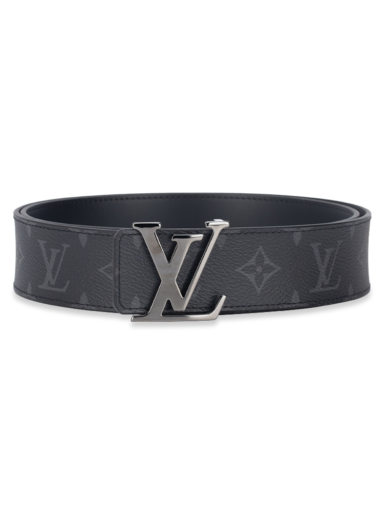 Monogram Eclipse LV Initiales 40mm Reversible Belt Sz 95
