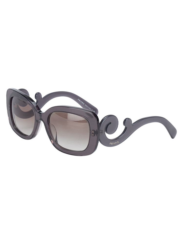 SPR27O Baroque Square Sunglasses Black
