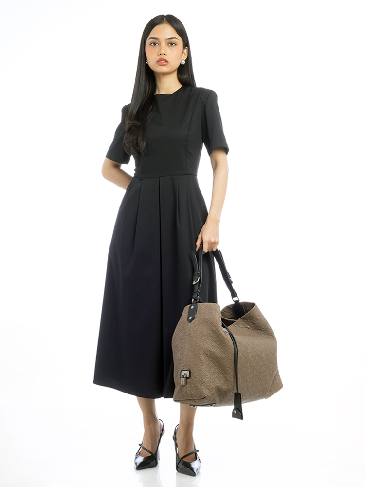 Monogram Lambskin Antheia Hobo GM Fumee