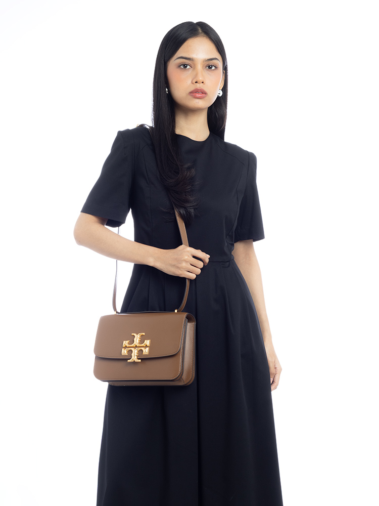 Eleanor Small Convertible Shoulder Bag Moose