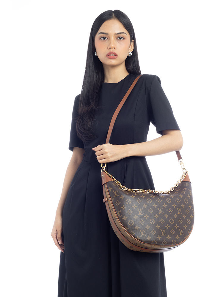Monogram Reverse Loop Hobo