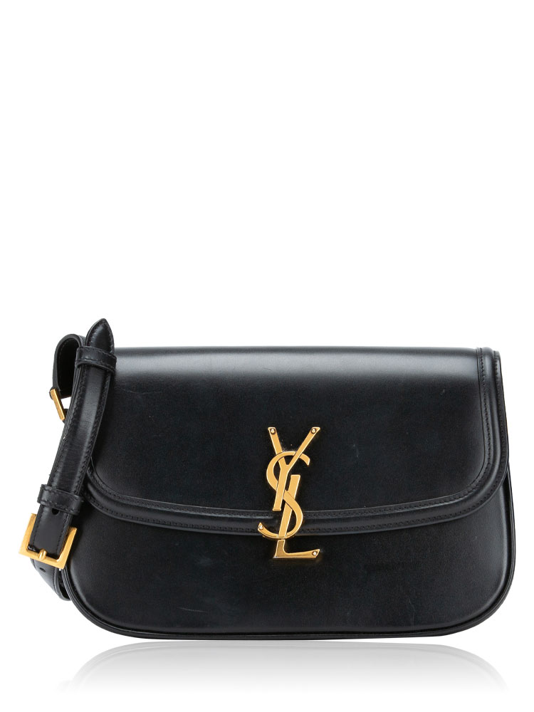 Smooth Calfskin Solferino Medium Black