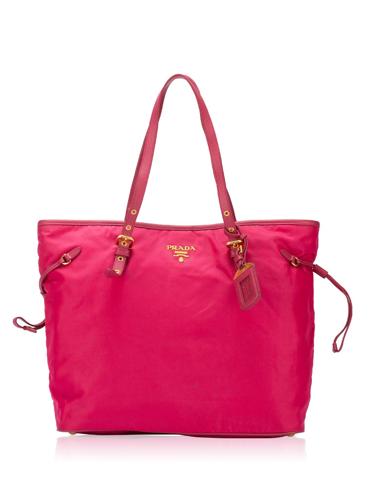BR4997 Tessuto Saffiano Tote Ibisco