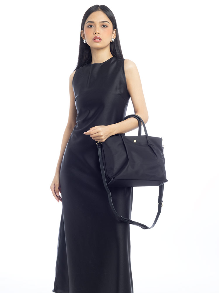 2-Way Shoulder Bag Black