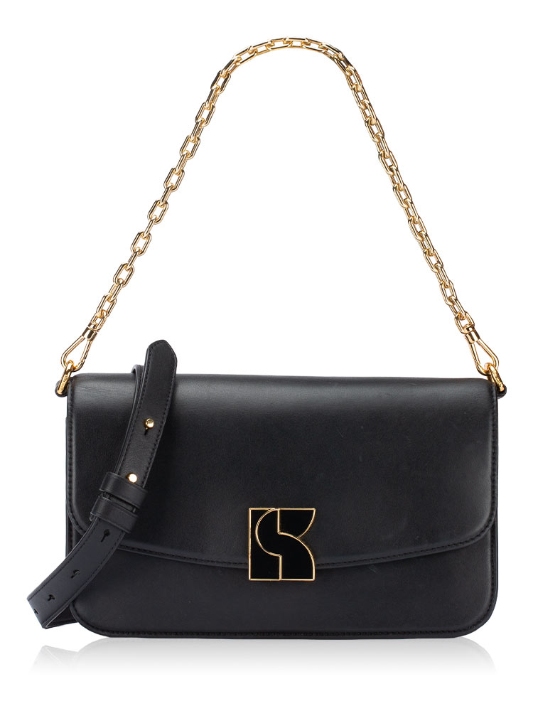 Dakota Medium Shoulder Bag Black