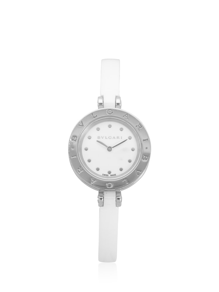 Ceramic B.zero1 23mm Bangle Watch White