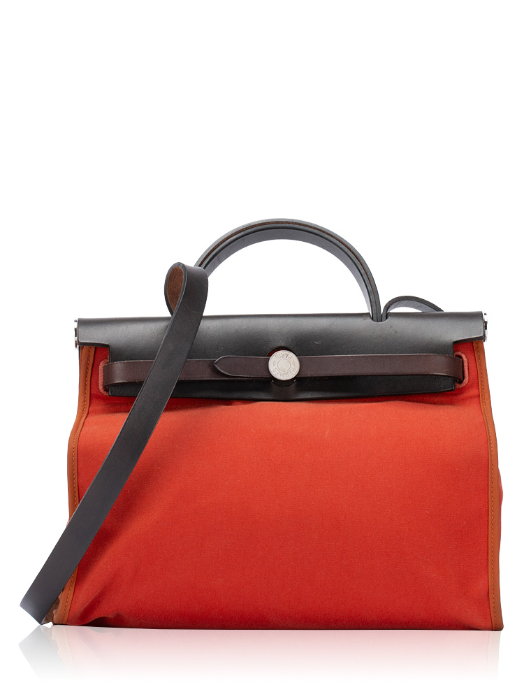 Vache Hunter Toile Herbag Zip 31 PM Cuivre Ebene