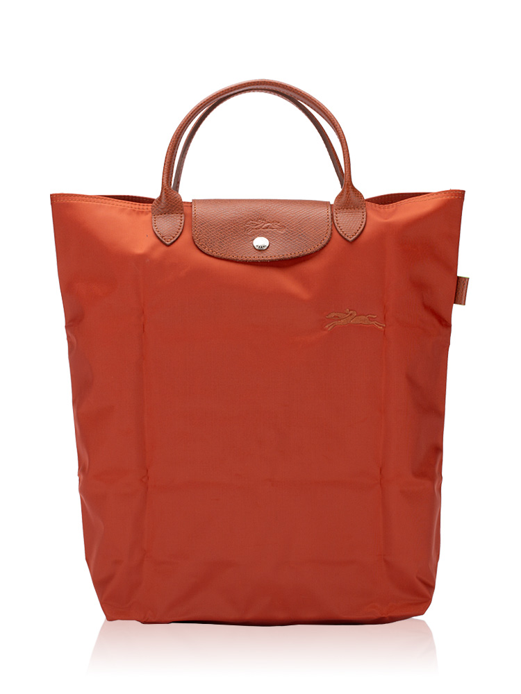 Le Pliage Green Medium Tote Chestnut