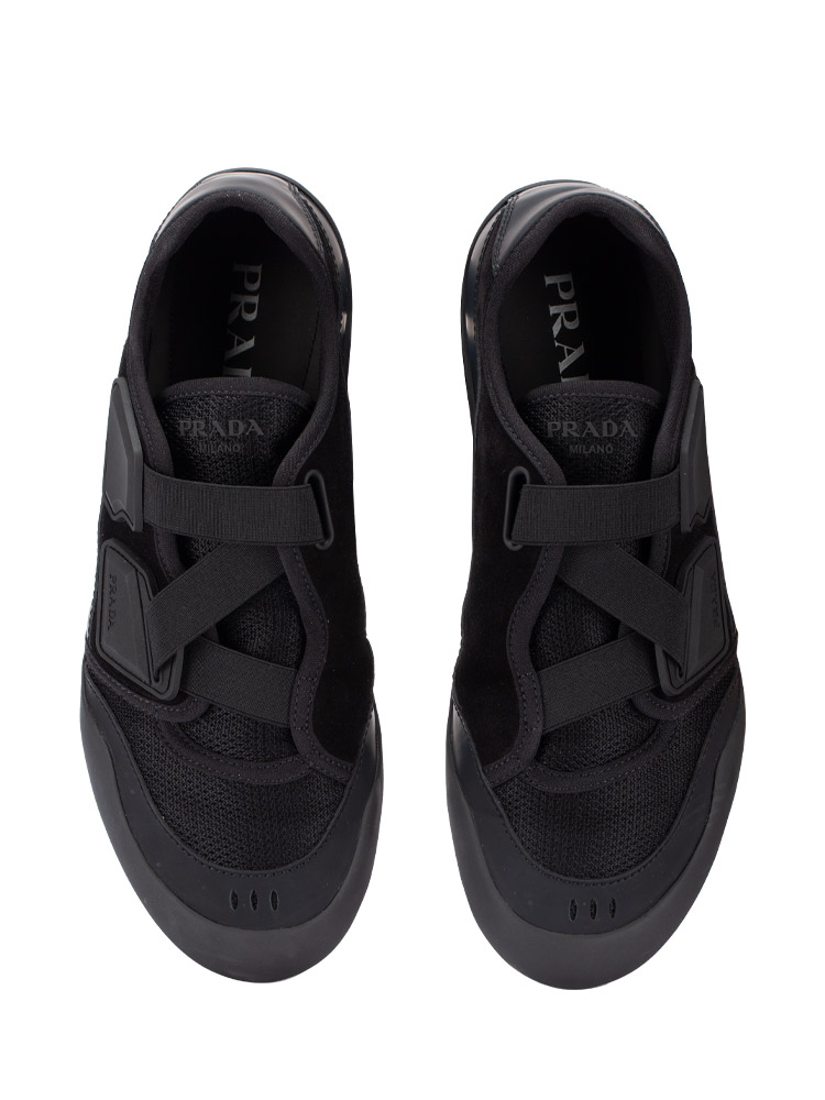 2EE487 Technical Mesh Speedrock Sneakers Nero Sz 6