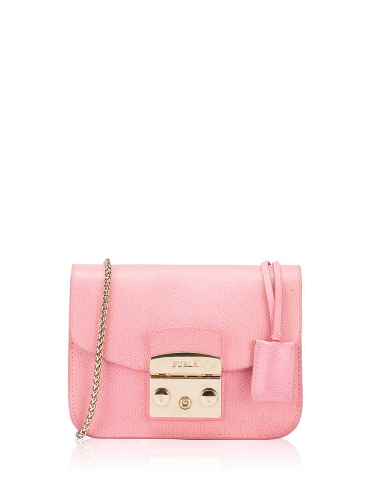 Metropolis Mini Crossbody Rodonite Pink