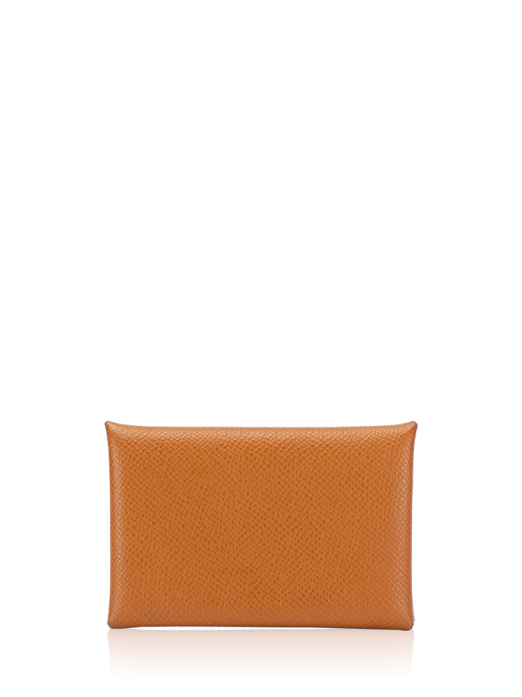 Epsom Calvi Card Case Gold