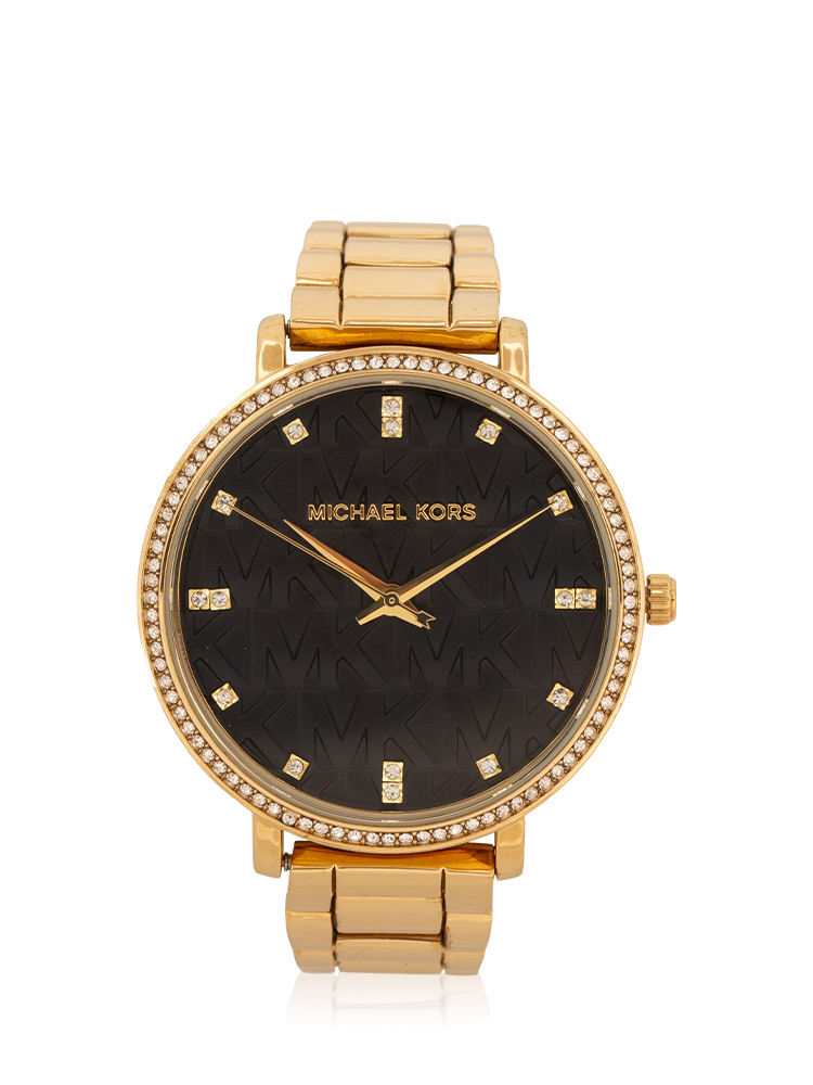  MK4593 Pyper Pavé Watch Gold