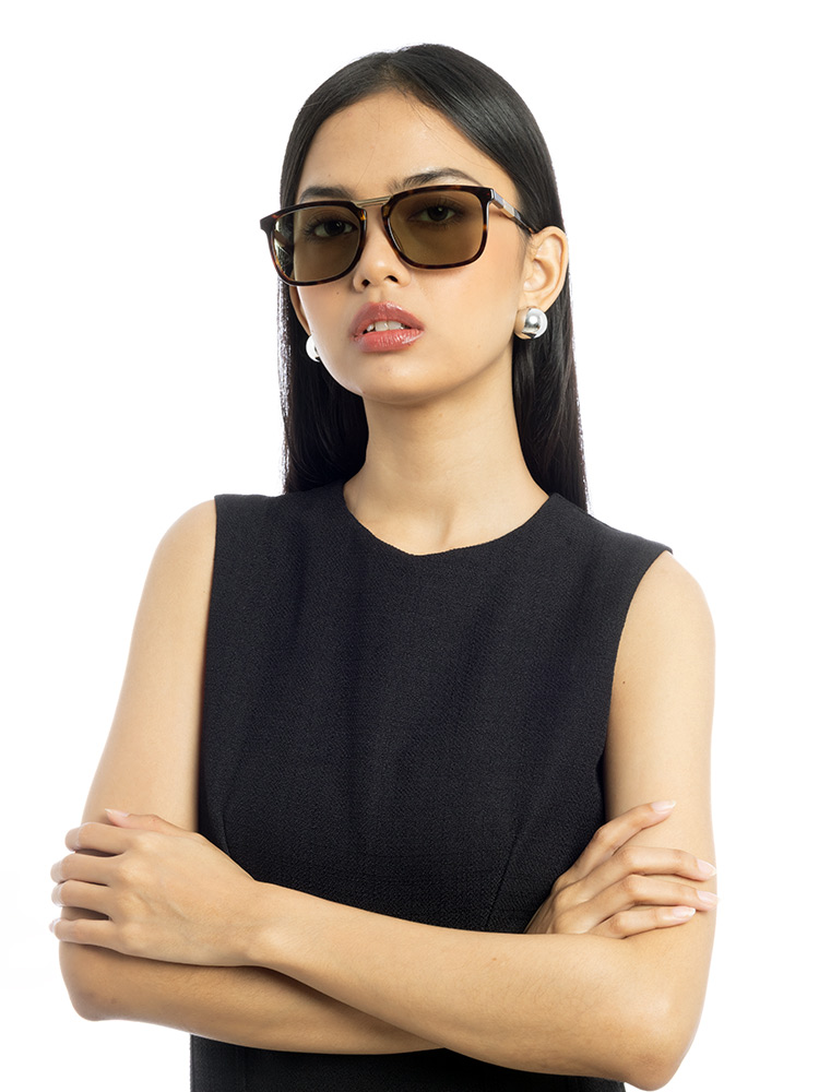 0842S Square Sunglasses Havana