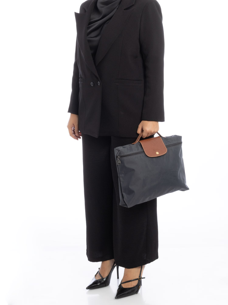 Le Pliage Original Briefcase Graphite