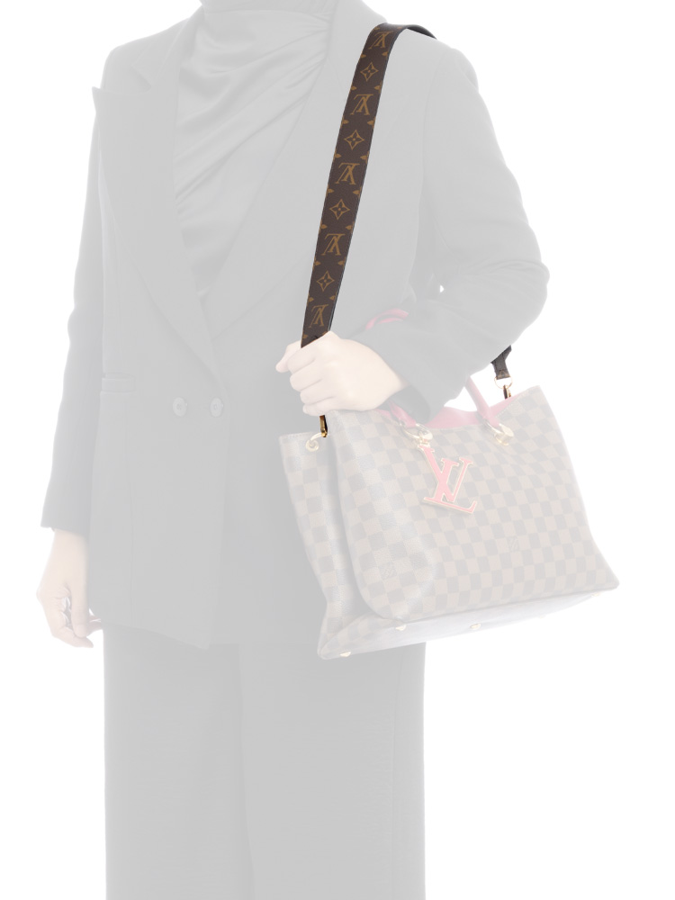 Monogram Bandouliere Strap Noir