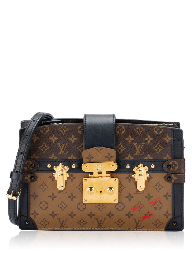 Monogram Reverse Trunk Clutch