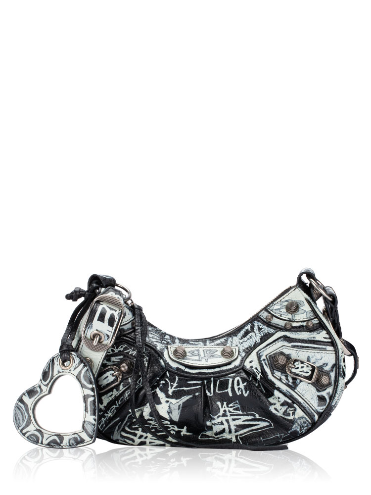 Graffiti Le Cagole XS Shoulder Bag Black