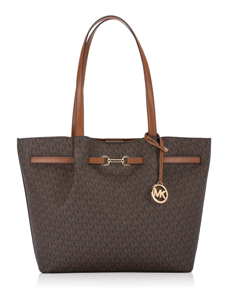 Signature Carson Large Tote Brown