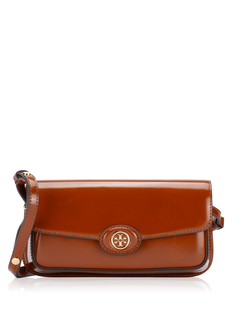 Robinson Spazzolato Shoulder Bag Dark Sienna