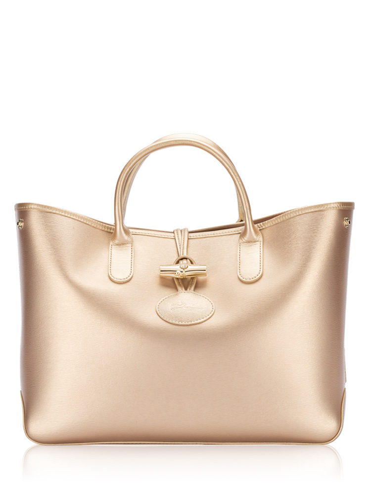 Le Roseau SH Tote Metallic Gold