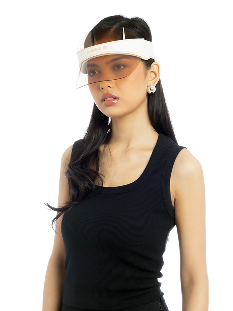 DiorClub V1U Jacquard Sun Visor Pink