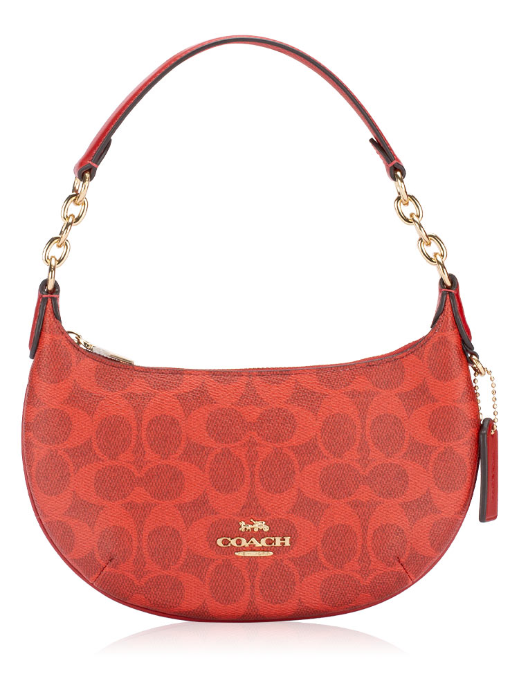 CEL06 Signature Mini Payton Bag Crimson