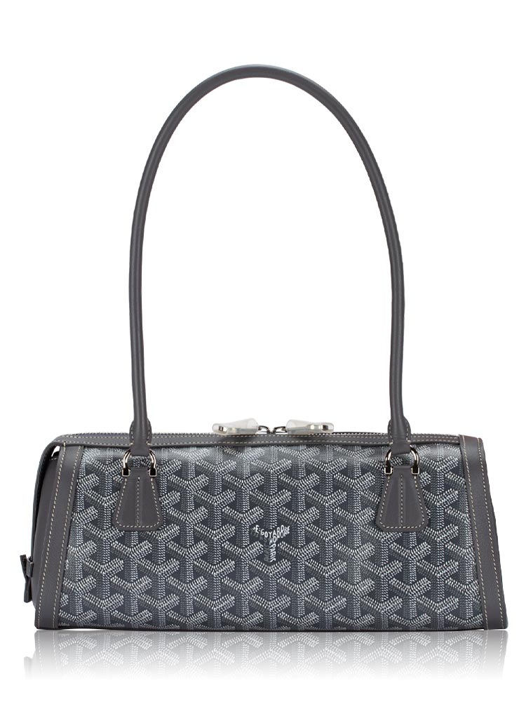 Goyardine Bonbonniere Bag Grey