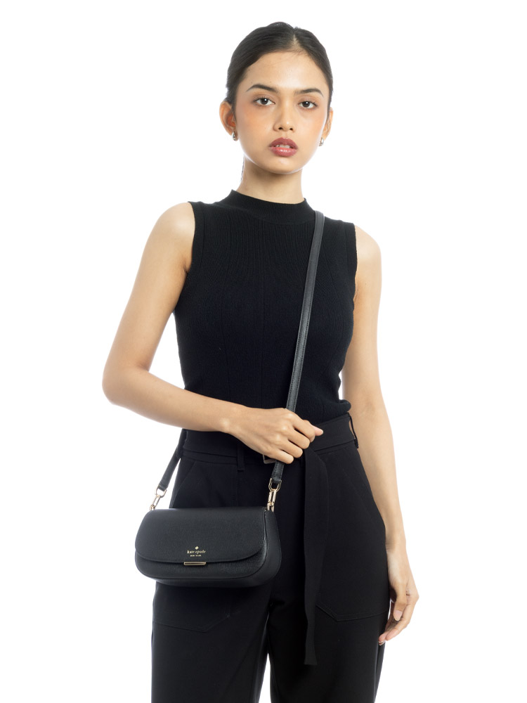 Quinn Mini Crossbody Black