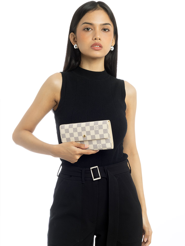 Damier Azur Porte Tresor International Wallet