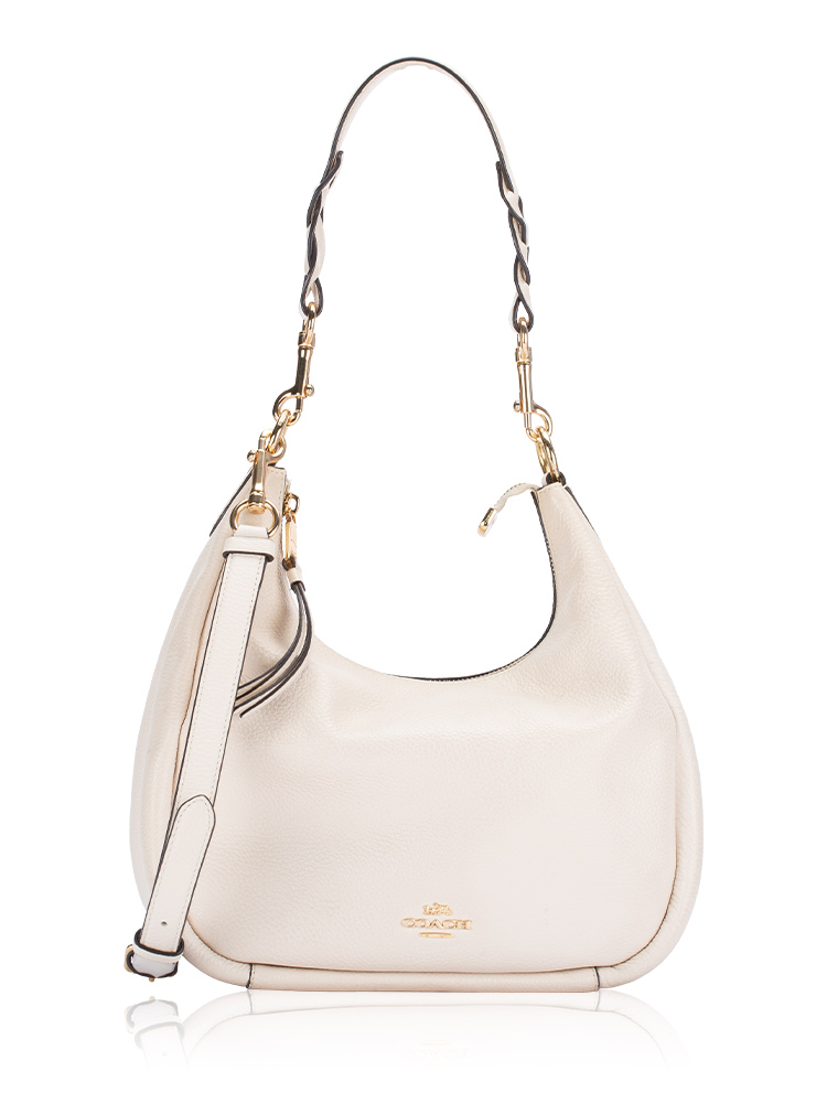 C9190 Jules Leather Hobo Faded Chalk